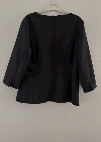 Siyah Uzun Kollu Kadın Bluz - Görsel 2