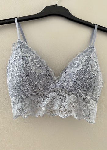 Gri Nakışlı Bohem Kadın Bralet