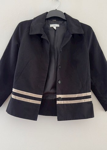 Siyah Kadın Midi Blazer