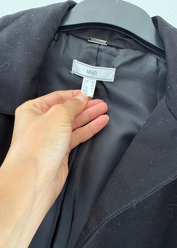xl Beden Siyah Kadın Midi Blazer