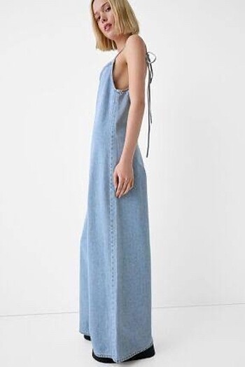 34 Beden mavi Renk BERSHKA kot kulum