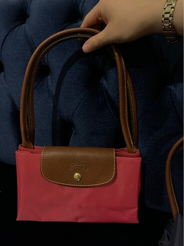  Beden pembe Renk Longchamp original modele depose large pink çanta