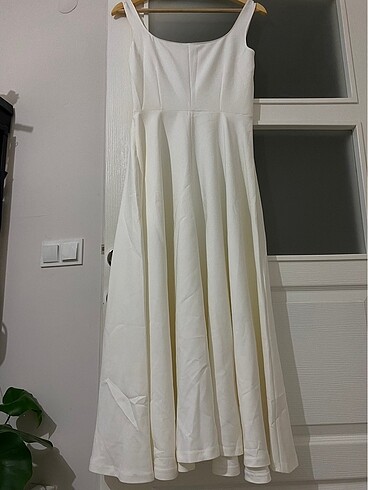 Beyaz elbise 38 - Görsel 6
