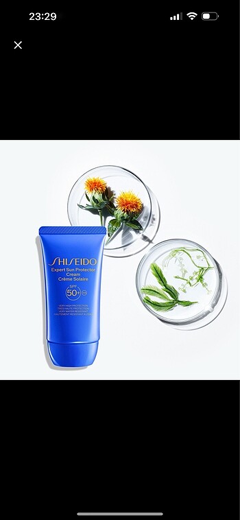  Beden Shiseido SPF 50+ Yüz Güneş Kremi