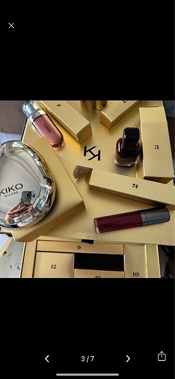 Beden KIKO Advent Calendar Makyaj Seti