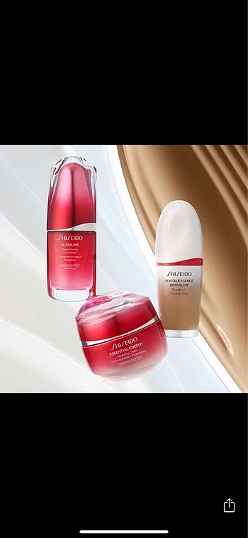  Beden Shiseido Revitalessence SkinGlow Fondöten