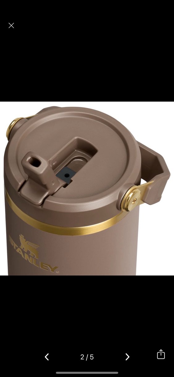 Stanley Espresso Gold Iceflow Flip Straw 0.89L - Görsel 2