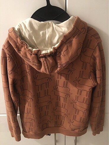 7 Yaş Beden Kapüşonlu Sweatshirt