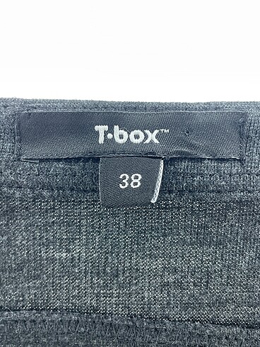 38 Beden gri Renk T-box Mini Etek %70 İndirimli.