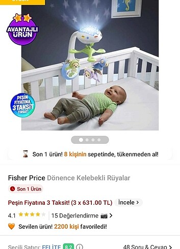 Fisher price Dönence