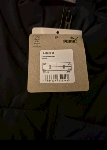 Puma puma şişme yelek orijinal faturalı