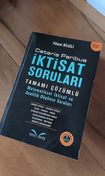 Ceteris Paribus KPSS A Grubu İktisat Kitabı