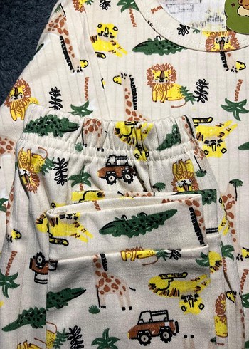 7-12 Yaş Pamuklu Baskılı Çocuk Takımı - Görsel 4