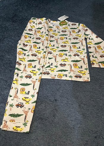 7-12 Yaş Pamuklu Baskılı Çocuk Takımı - Görsel 7