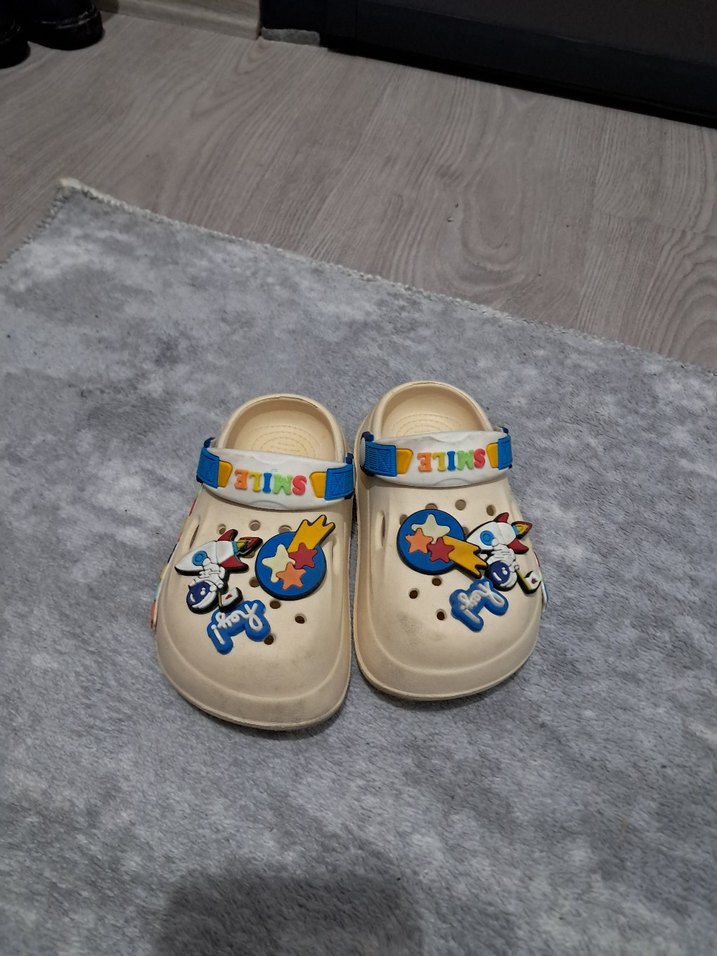 Renkli Baskılı  Terlik Tokalı - Görsel 2