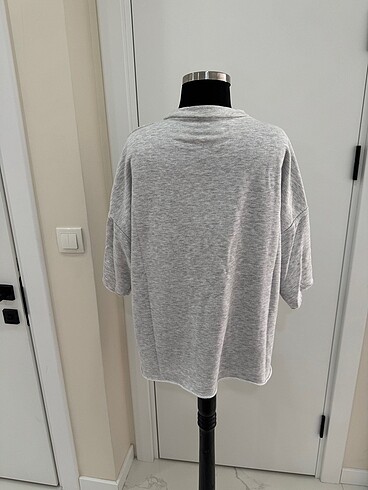 l Beden Oversize kısa kol üç iplik