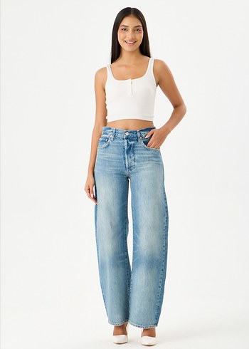 Paige Barrel Jean