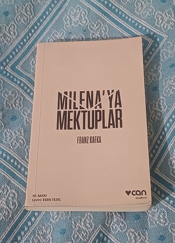 CAN YAYINLARI Milena'ya Mektuplar-Franz Kafka