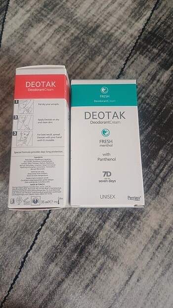 Diğer TER KOKUSU ÖNLEYİCİ DEODORANT KREM