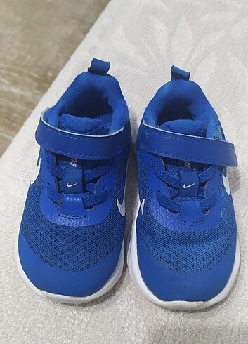 22 Beden mavi Renk Orijinal Nike Bebek spor ayakkabı 