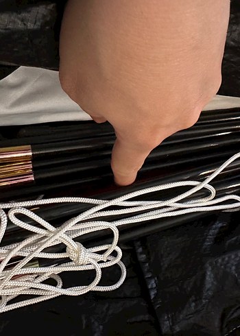 Decathlon fresh black çadır - Görsel 4