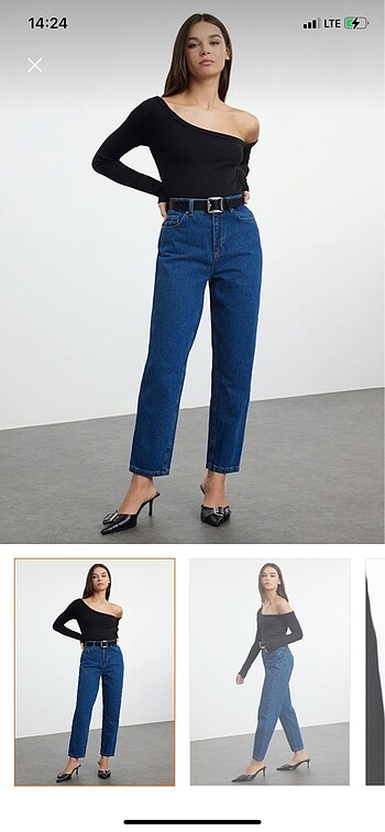 34 Beden Mom jean
