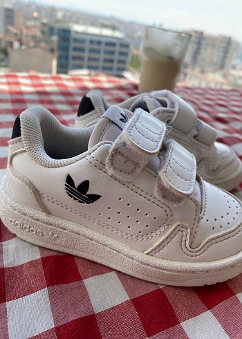 Adidas Beyaz Erkek Çocuk Spor Ayakkabı Velcro