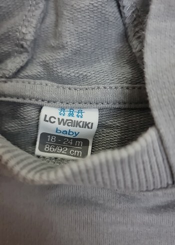 Kapüşonlu Gri Erkek Çocuk Sweatshirt - Görsel 4