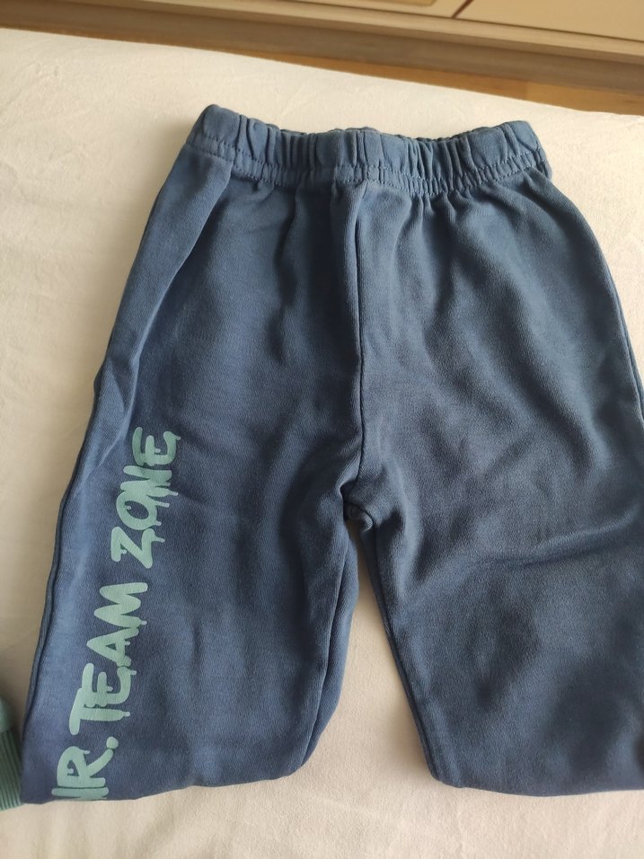 Mavi Erkek Bebek alt üst takım - Görsel 2