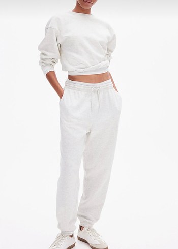 H&M Yüksek belli jogger eşofman - Görsel 5