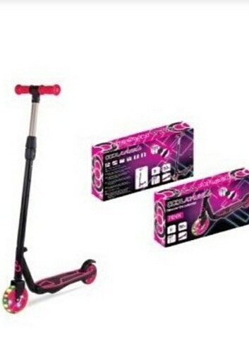 Diğer Cool wheels 5 + yaş 2 tekerlekli ışıklı skoter