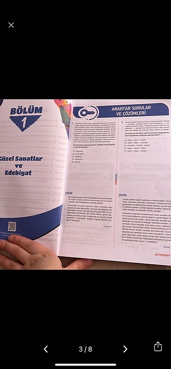  Beden Ayt edebiyat soru bankası hiç kullanılmadı