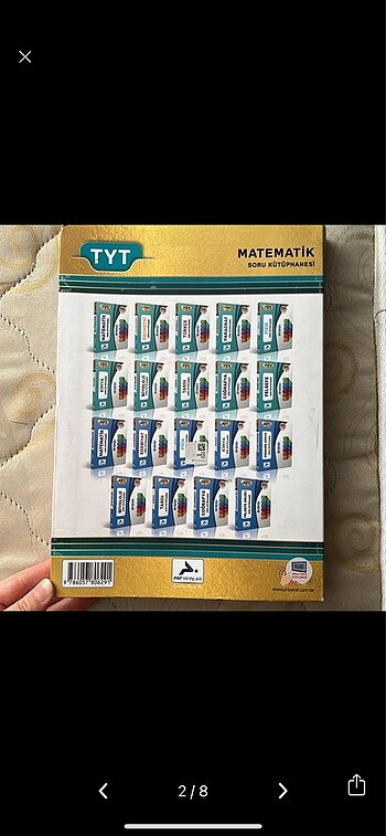  TYT MATEMATİK SORU BANKASI PARAF YAYINLARI HİÇ KULLANILMADI