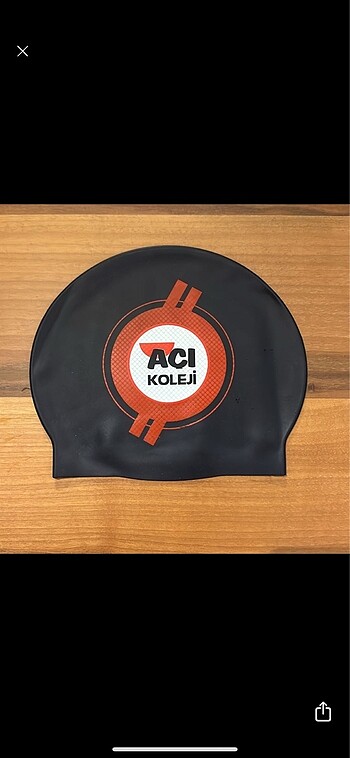 Açı koleji yüzme bonesi