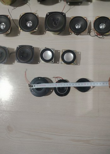 Farklı Boyutlarda Siyah Müzik Sistemi Hoparlörleri - Görsel 6