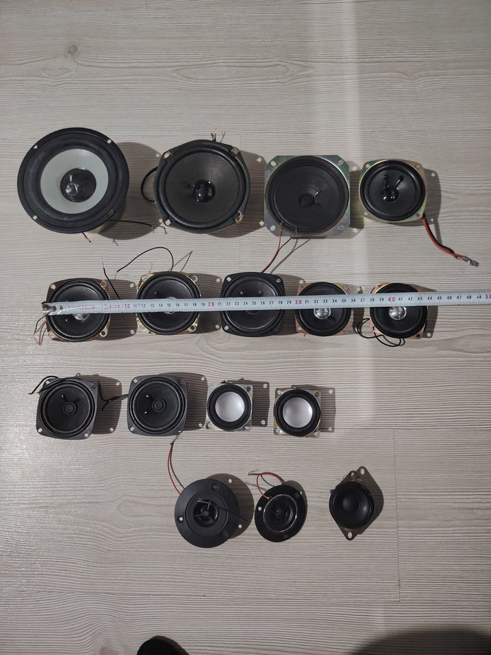 Farklı Boyutlarda Siyah Müzik Sistemi Hoparlörleri - Görsel 4