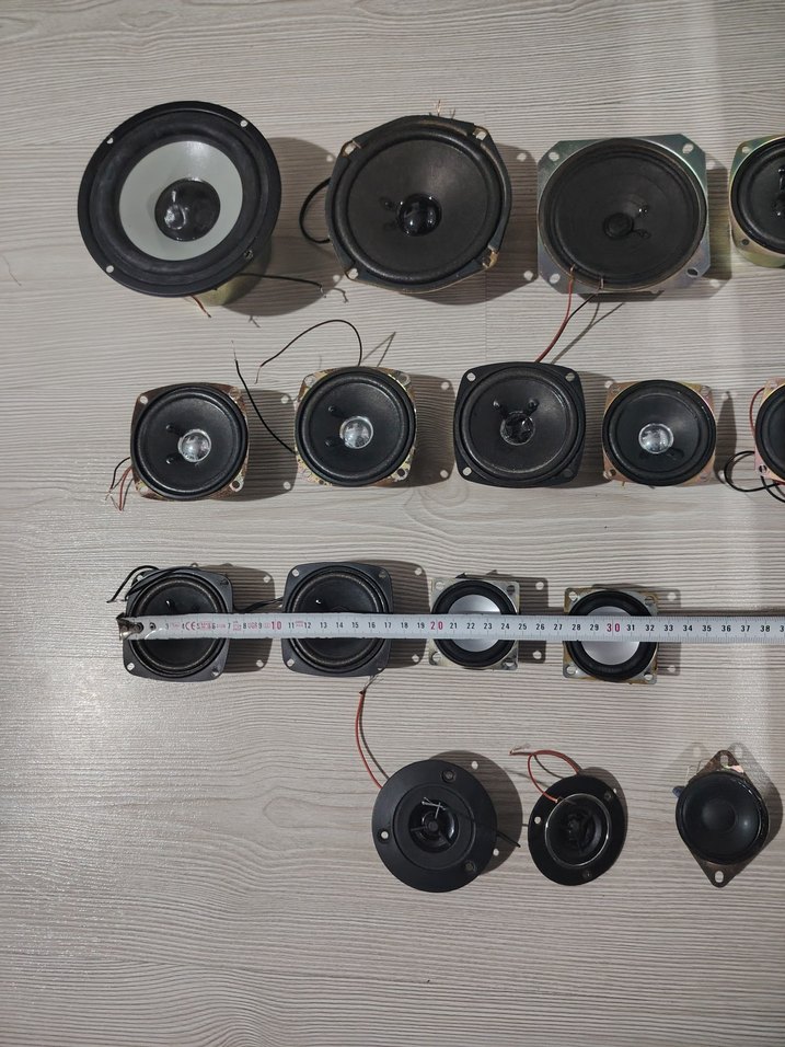 Farklı Boyutlarda Siyah Müzik Sistemi Hoparlörleri - Görsel 5