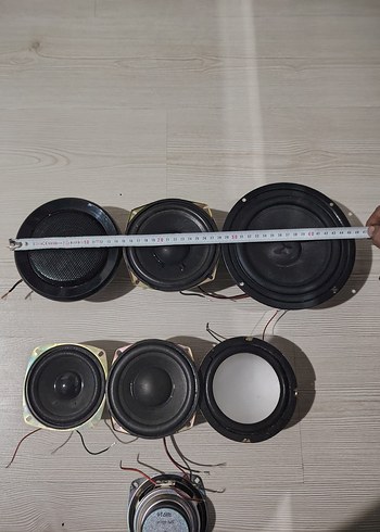 Çeşitli Boyutlarda subwofer bas haporlörü - Görsel 3