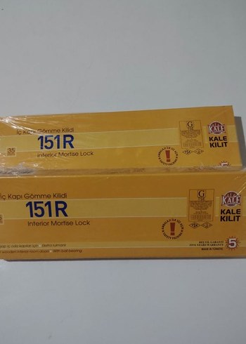 sıfır 6 adet kale kilit göbekleri - Görsel 4