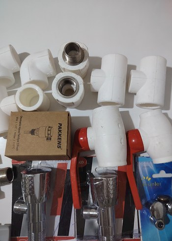 çeşitli,su tesisat malzemeleri - Görsel 5