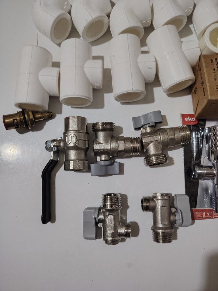 çeşitli,su tesisat malzemeleri - Görsel 3