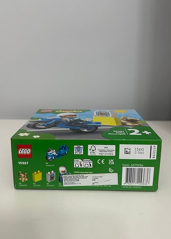 LEGO Duplo Mavi Polis Motosikleti 2+ - Görsel 3