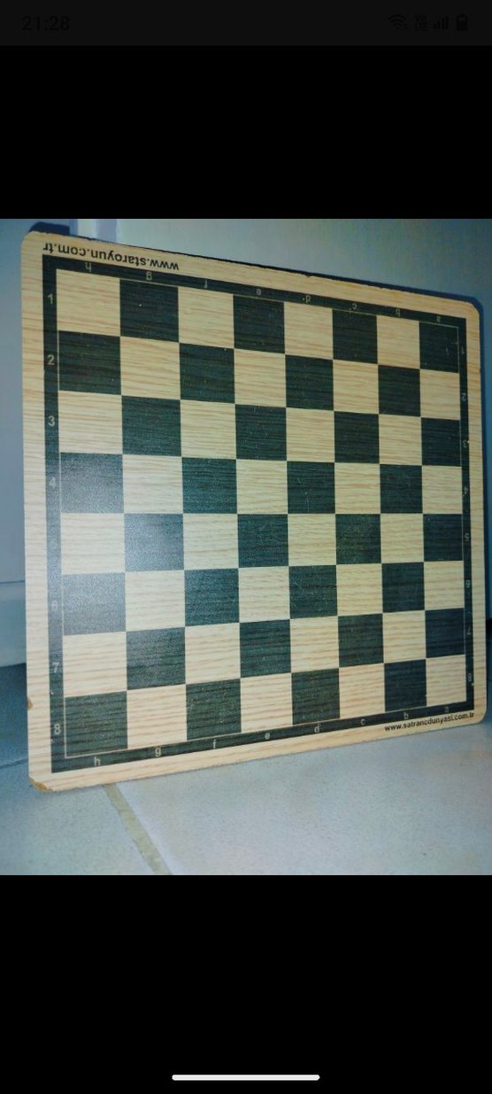 Ahşap Satranç Takımı Ay Yıldızlı Şah - Görsel 4