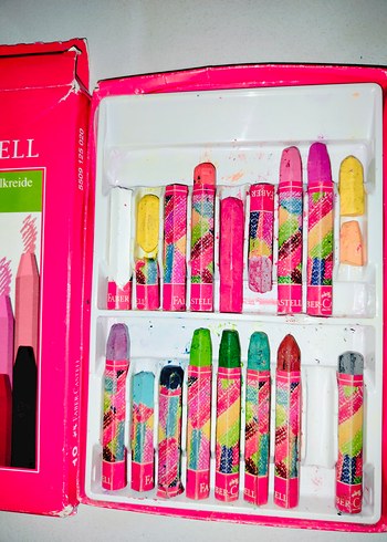 Faber-Castell 18 Renk Pastel Boya - Görsel 4