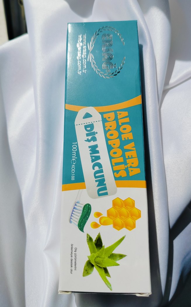 Aloe Vera Propolis Diş Macunu 100ml - Görsel 3