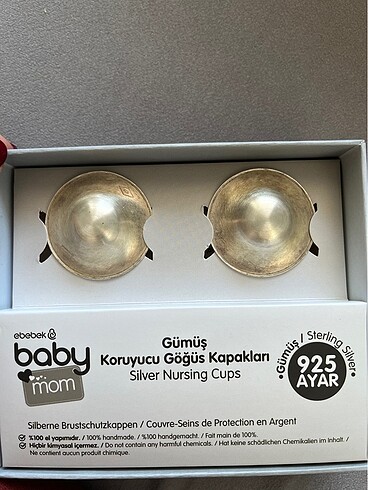  Koruyucu gümüş göğüs kapakları