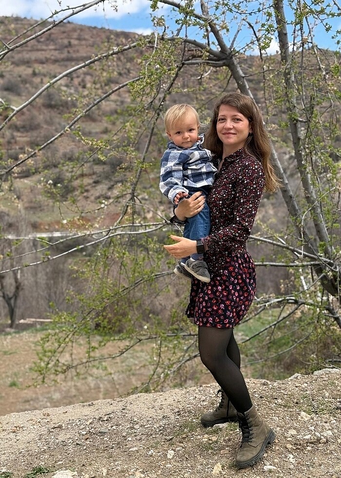 Çiçekli elbise - Görsel 3