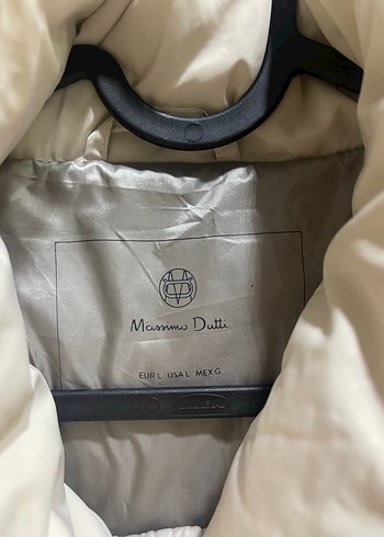Massimo Dutti Beyaz Kürklü Kadın Midi Yelek