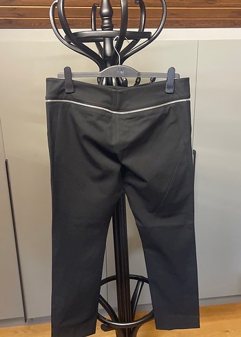 Siyah Regular Fit Kumaş Kadın Pantolon - Görsel 2