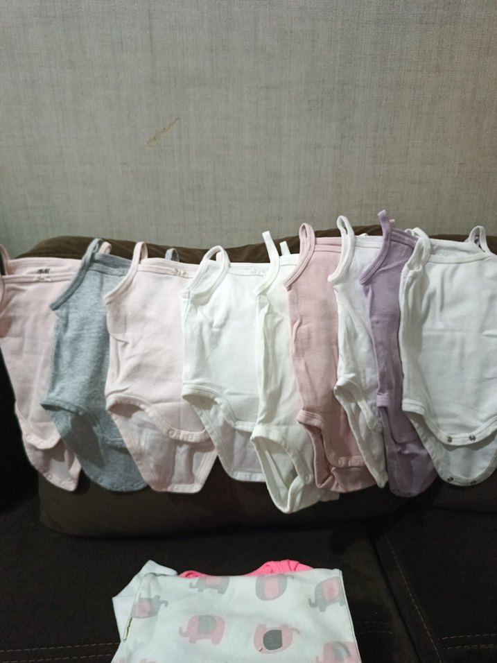 Pembe Pastel Askısız Bebek Body - Görsel 3